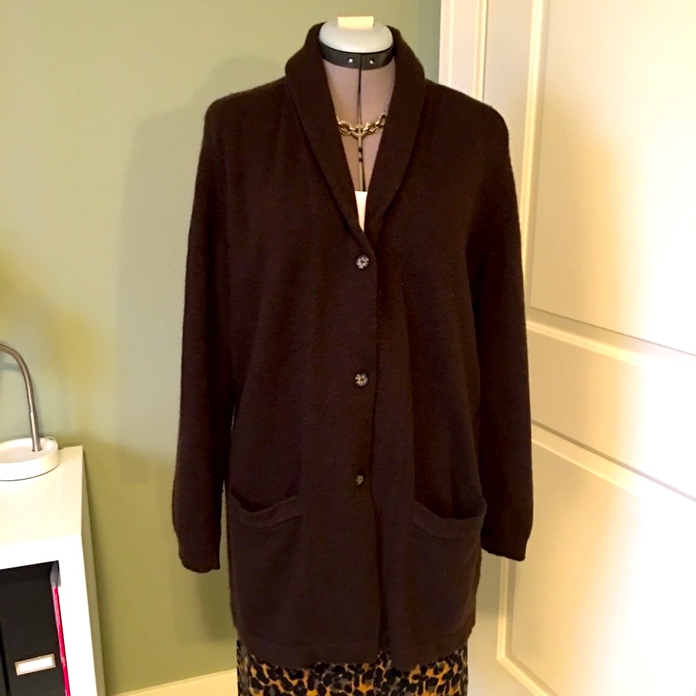 Jones New York wool Cardigan (M)